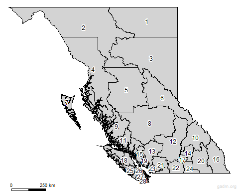 second level divisions