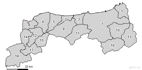 second level divisions