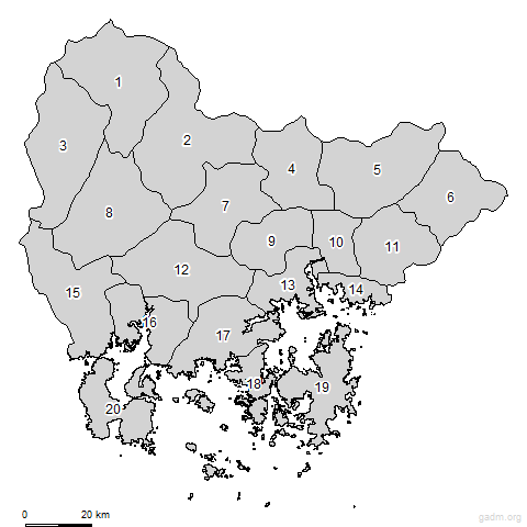 second level divisions