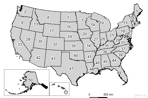 First level divisions